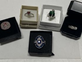 A quantity of assorted dress rings