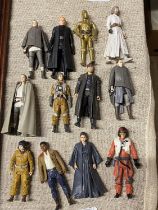 A selection of assorted Star Wars figures