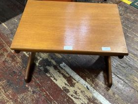 A small mid-century coffee table 34x54x40cm, shipping unavailable