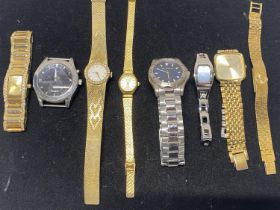 A selection of assorted wrist watches (untested)