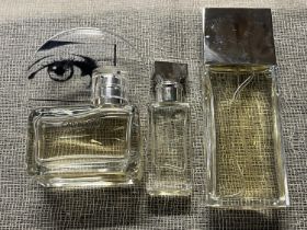 Three Calvin Klein perfumes
