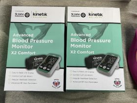 Two boxed blood pressure monitors (untested)