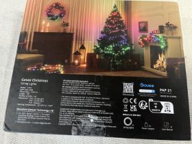 A boxed set of Govee Christmas string lights (unchecked/untested)