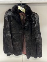 A ladies fur coat