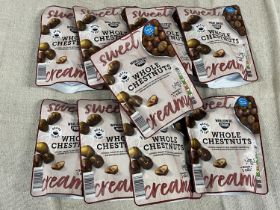 Nine new packets of Sweet Chestnuts expiry 10/24