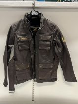 A men's Belstaff jacket size S unauthenticated sold as seen