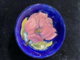 A Moorcroft pin dish