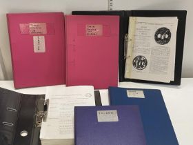 A selection of folders all relating to Token Bijutsu