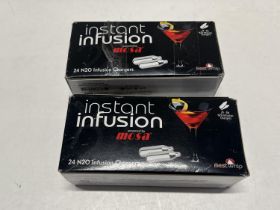 Two boxes of twenty four M20 infusion chargers