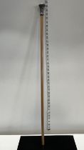 A white metal topped walking cane, shipping unavailable