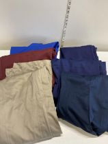 Six new pairs of men's work trousers