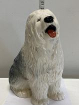 A large Beswick English sheep dog figure