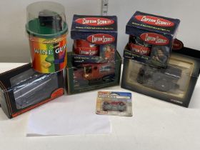 A selection of assorted boxed die-cast models and other