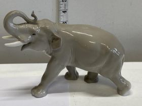 A elephant Russian Lomonosov figure