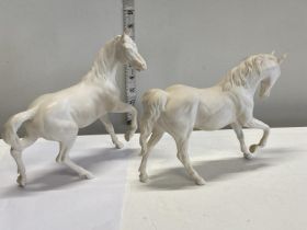 Two Royal Doulton horse figurines