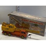 A boxed Dinky 20 ton lorry mounted crane model 972