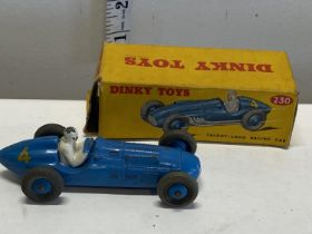 A boxed Dinky Talbot-Lago racing car model 230