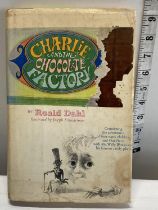 A Charlie and the Chocolate Factory by Roald Dahl book dated first edition dated 1964