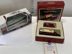 Two boxed Corgi die-cast models