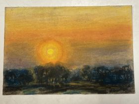A George Anderson short, Sunset signed and inscribed original