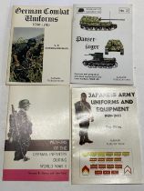 Four assorted military related books including Almark