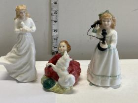 Three assorted Royal Doulton figurines