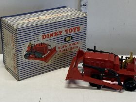 A boxed Dinky Blaw Knox bulldozer model 961