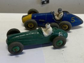 Two Dinky racing car models, 233 & 23H