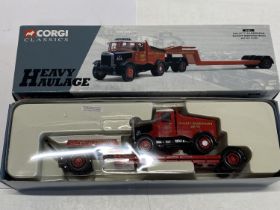 A boxed Corgi 16901 model lorry