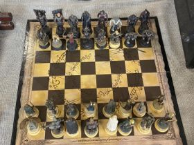 A Lord of the Rings themed chess a/f