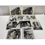 A job lot of assorted press release photographs all related to Formula 1 in the 1960's along with