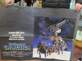 A Battlestar Galactica poster