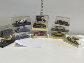 A selection of assorted boxed die-cast models