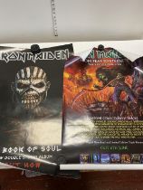 Two Iron Maiden posters