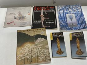 A selection of antique related guide books etc