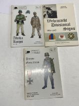 Three assorted military books by Almark publications