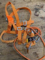 A climbing harness