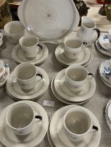 A Royal Doulton Morning Star tea service 21 pieces