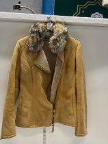 A ladies suede jacket