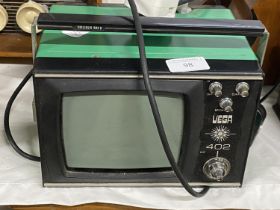 A vintage Vega portable TV (untested),