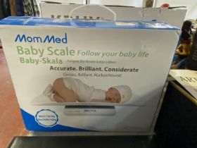 A boxed set of electronic baby scales (untested)