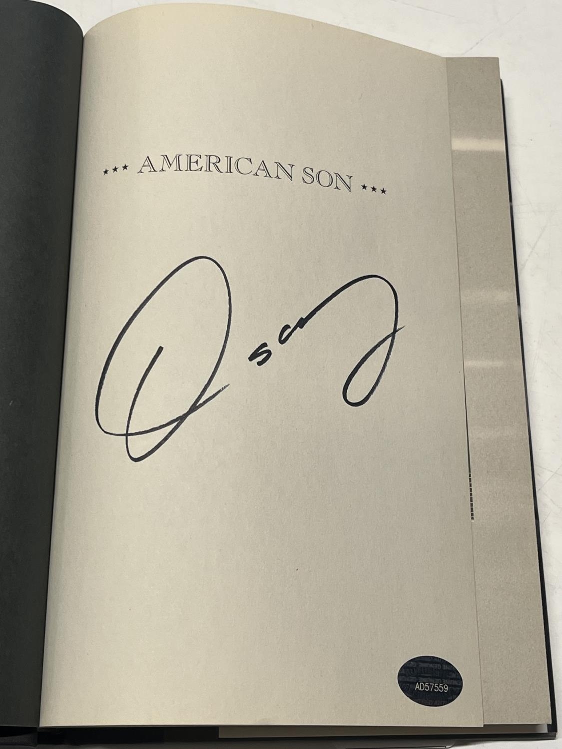 A Oscar de la Hoya book signed with COA - Image 2 of 2
