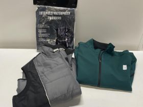 Three new waterproof jackets