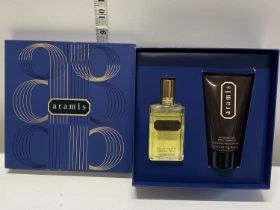 A boxed Aramis gift set