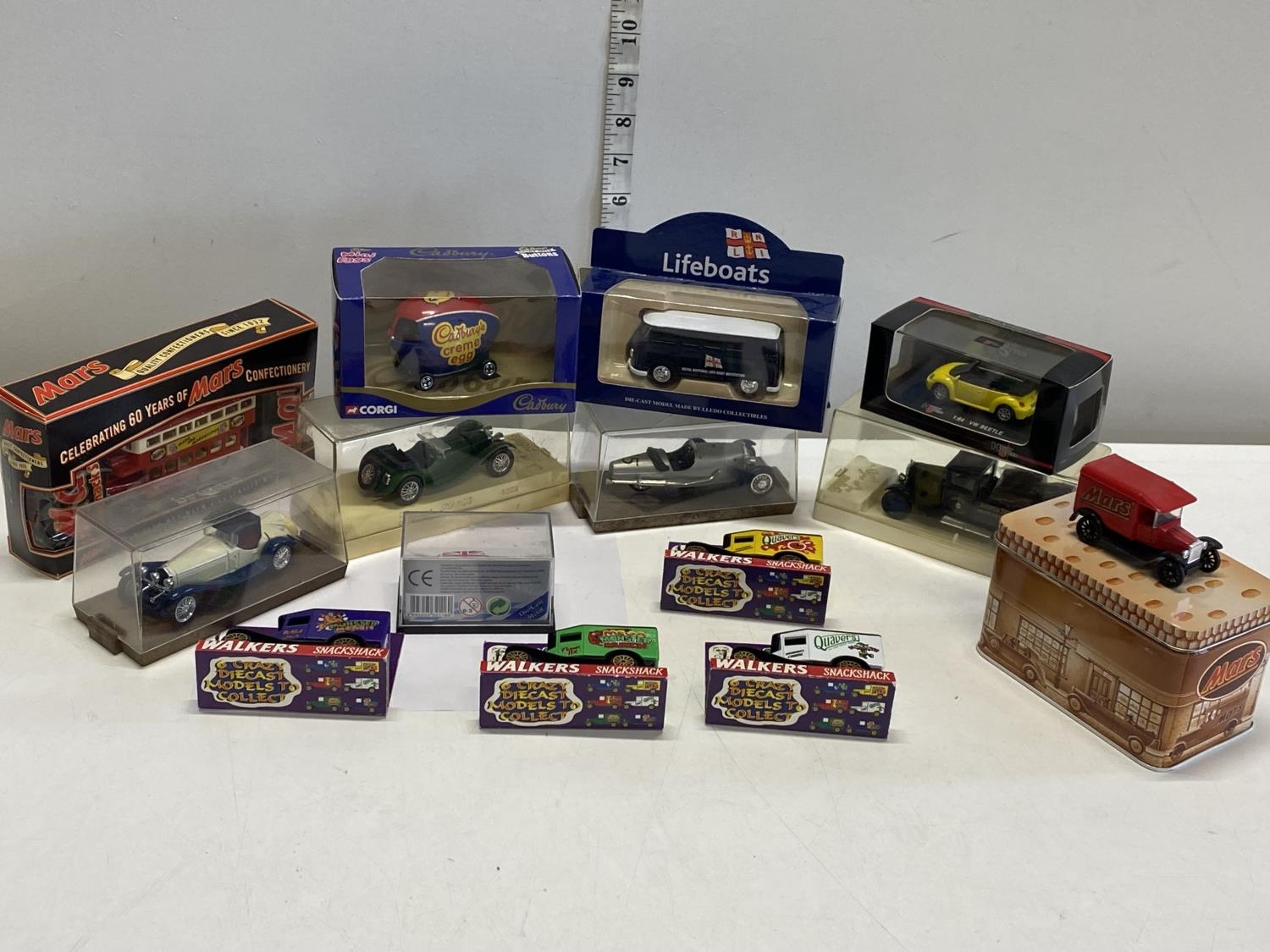 A selection of assorted boxed die-cast models