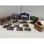 A selection of assorted boxed die-cast models