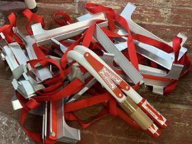 An emergency fire escape ladder (untested) shipping unavailable