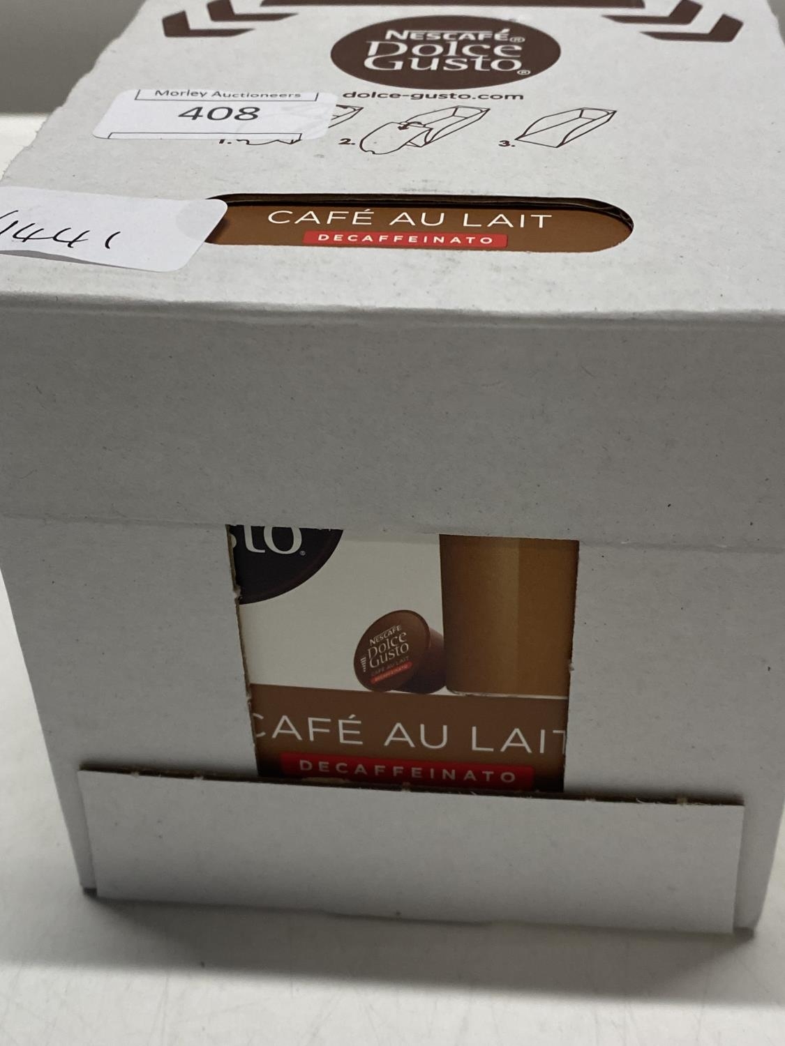 A box of Nescafe Dolce Gusto Cafe au Lait pods - Image 2 of 2