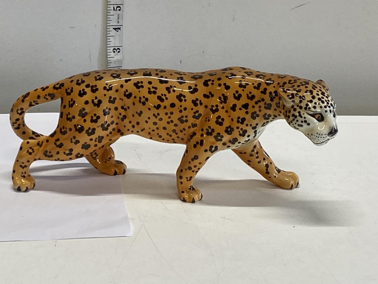 A large Beswick cheetah figurine