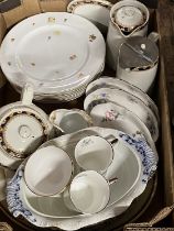 A job lot of assorted ceramics, shipping unavailable